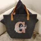 Dunkle Filz-Tasche personalisiert & individuell erstellt