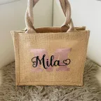 Jute-Tasche individuell erstellt
